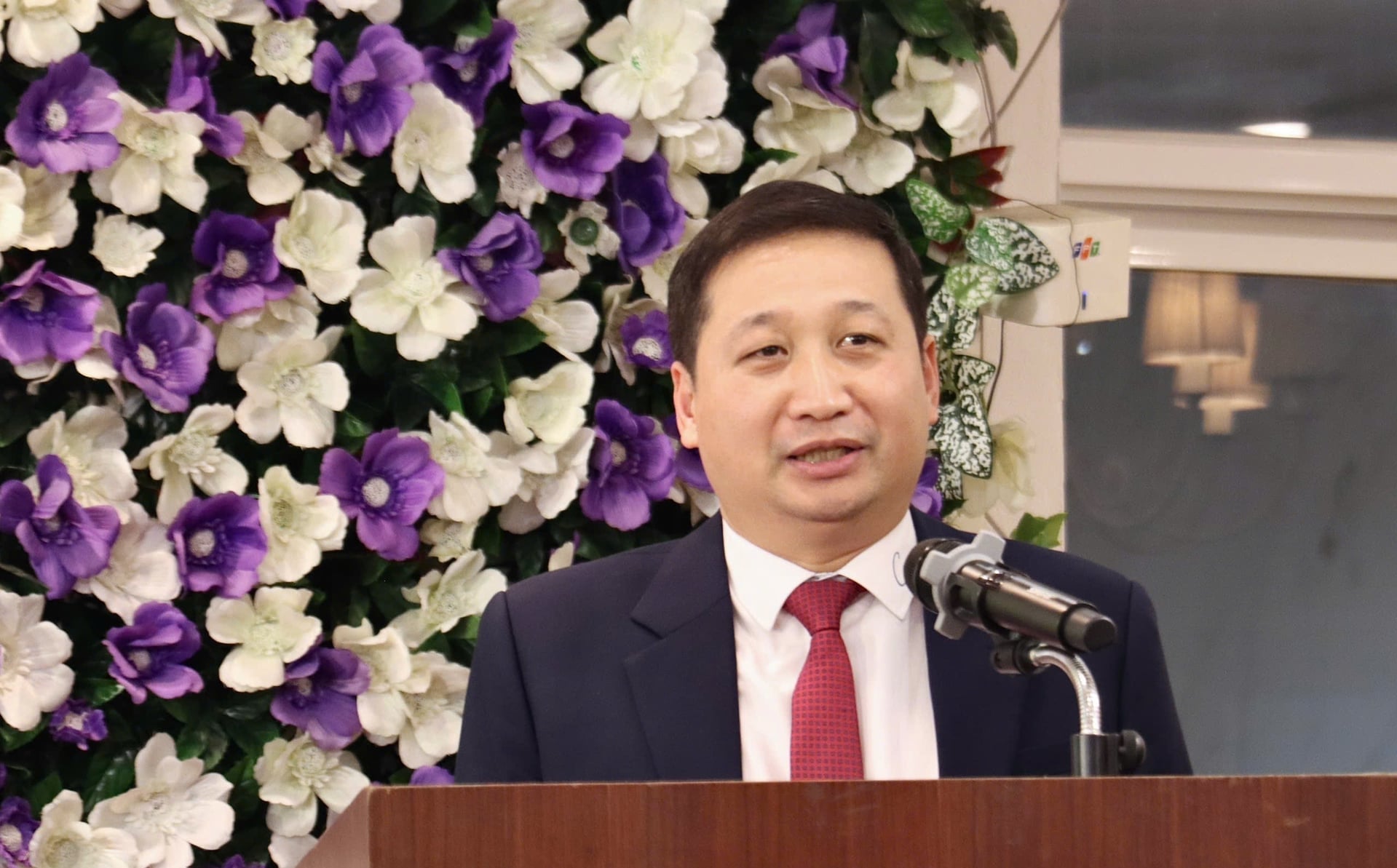 Theo ông Ngô Sĩ Cường, năm 2025, Công ty TN-MT Việt Nam đã nỗ lực vượt khó, giữ vững ổn định sản xuất, cơ bản hoàn thành các chỉ tiêu kế hoạch được giao. Ảnh: Nguyễn Thủy.